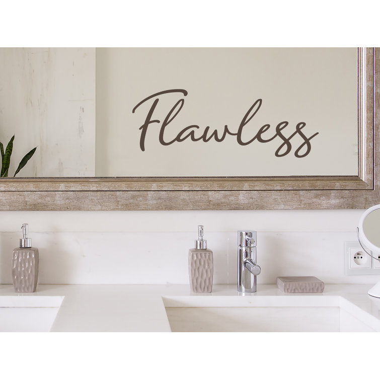 Trinx Flawless Cursive Wall Decal Wayfair
